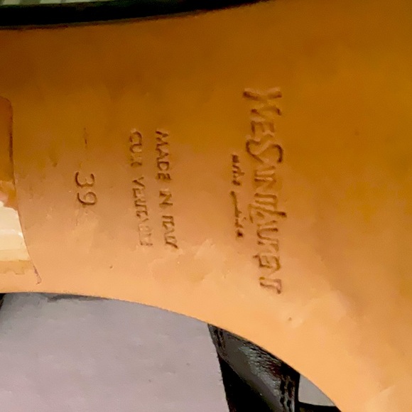 YVES ST LAURENT HEELS, size. 39 - Picture 7 of 9